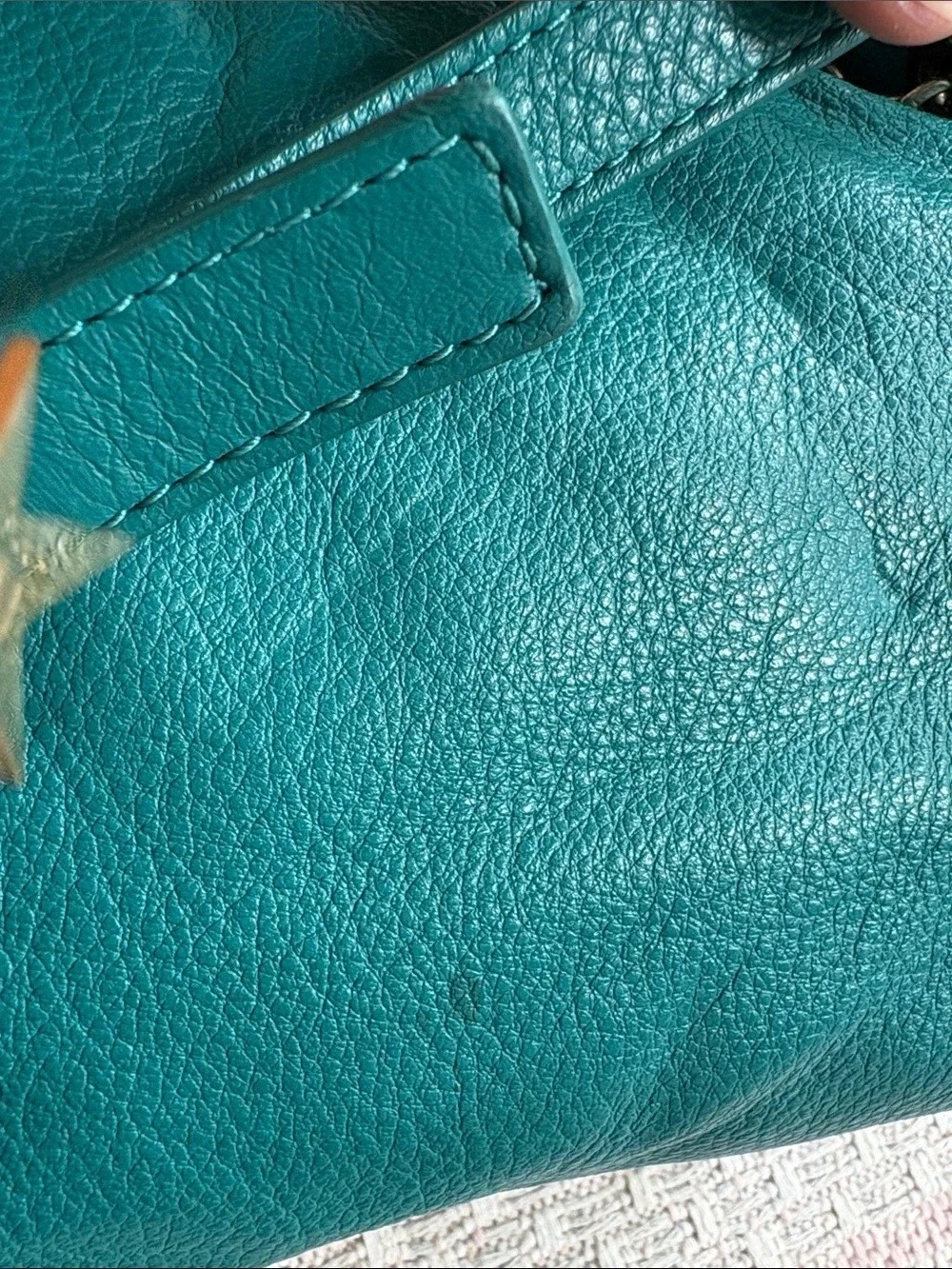 Michael Kors Nolita Large Hobo Bag Leather Teal